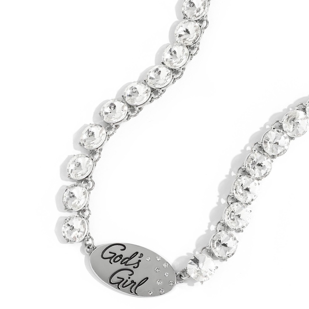 Paparazzi Exclusive God’s Girl! 
Necklace and earrings